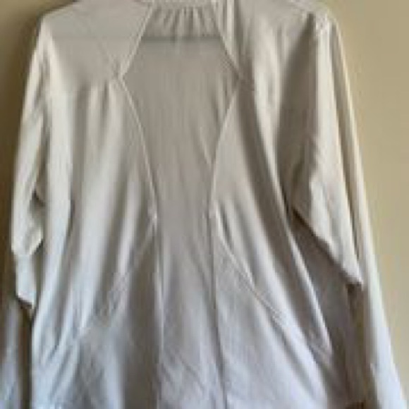 White Athletic Jacket - Picture 2 of 5